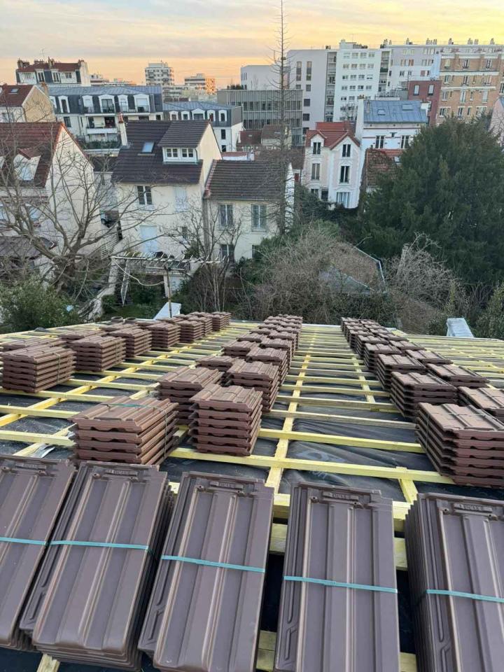 Rénovation de toiture à Vincennes