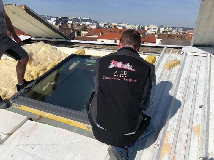 Installation de fenêtres de toit  Vincennes
