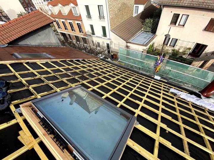 Pose de Velux Vincennes